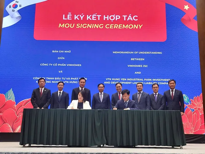 VINHOMES hợp tác chiến lược với VTK: Chung tay kiến tạo cộng đồng Hàn Quốc chuẩn mực tại OCEAN CITY
